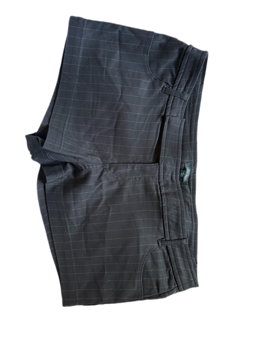 Y2K Striped Micro Shorts